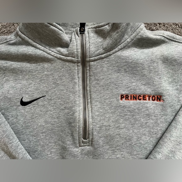 Men’s Princeton University Tigers Nike Quarter-Zip - Picture 3 of 4